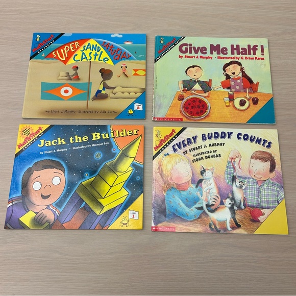 8 Scholastic MathStart Book set - Picture 3 of 4